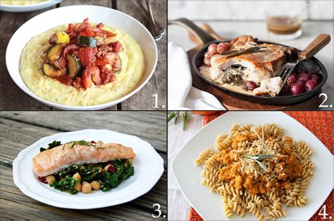 Enjoy a variety of wholesome ingredients including zucchini noodles, salmon, chicken, beef and tons of vegetables! main course ideas for dinner party