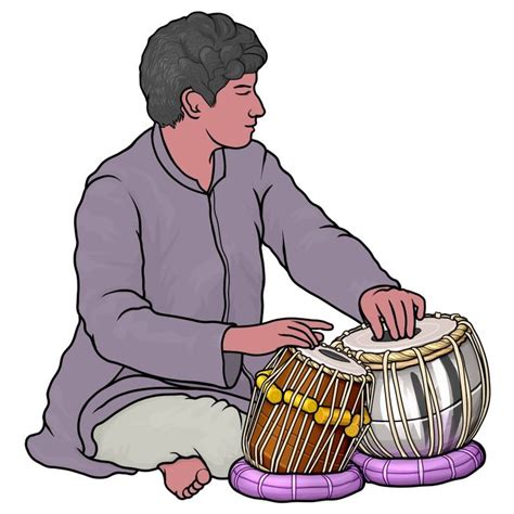 Tabla Et Baya Tambour Indien Indian Musical Instruments Musical