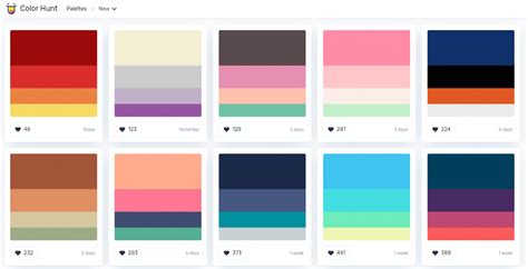 Colour Palette Guide Visual Commnication Xo3d