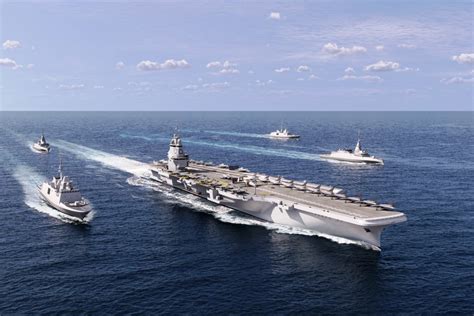 French Navy New Generation Aircraft Carrier Design Detailed Edr Magazine