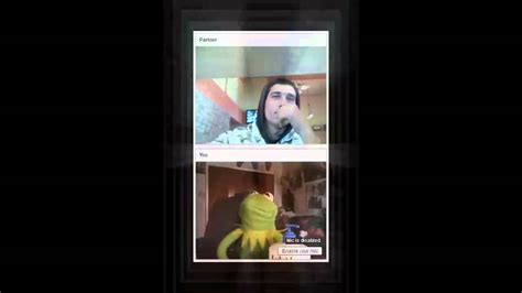 Funny Kermit Prank On Chatroulette 6 Youtube