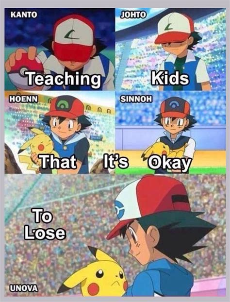 Pokemon Teaches Kids That Its Ok To Lose As Long As You Try Pokemon