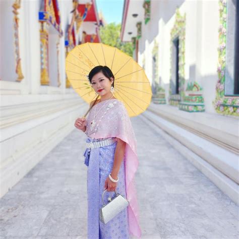 authentic thai traditional costume rental by itsara chud thai bangkok kkday