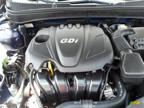 2012 Hyundai Sonata Gls 24 Liter Gdi Dohc 16 Valve D Cvvt 4 Cylinder