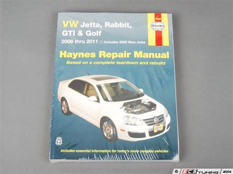 Ecs News Haynes Repair Manual Vw Mkv Golfjetta 20t25l