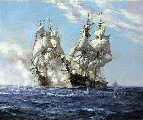 Pin By Kevinrachel Scott On Fighting Sail Ship Paintings Old
