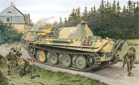 47 German Panther Tank Wallpaper