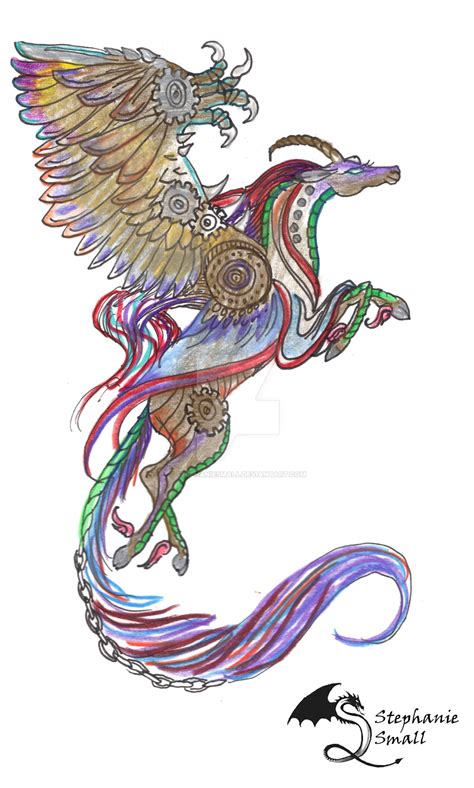 Steampunk Kirin Unicorn Horse Pegasus Pegacorn By Stephaniesmall On