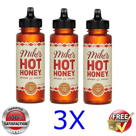 3x Mike S Hot Honey Infused With Chilies From Brooklyn 12oz 340g Best Deal 865372000009 Ebay