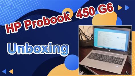 Hp Probook 450 G6 Unboxing Specifications And Price Urdu Youtube