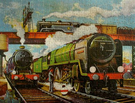 Steam Trains And Jigsaw Puzzles Three Favourites