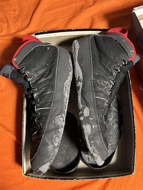 Nike Air Jordan 9 Og Charcoal 1994 Shoes 130182 001 Size 14 Ebay