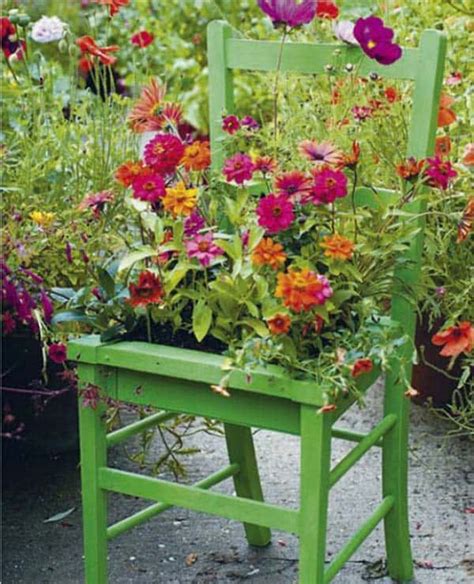 Outdoor garden art ideas can be fun and inexpensive. 13 Upcycled Furniture Ideas For Your Home and Garden ...