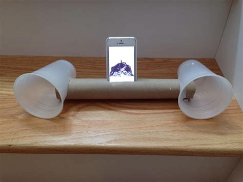 Instead of buying a new speaker from the market, you can easily make one at home using the recycled materials such as paper cups. Boost iPhone Volume with this DIY Speaker