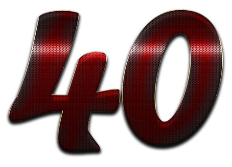 40 Number Logo Png Clipart Number 40 Cliparts And Cartoons Jingfm