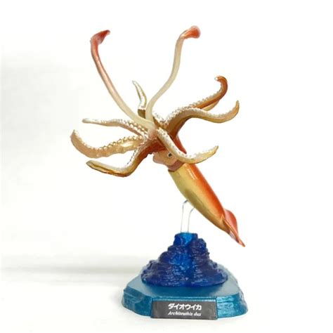 Aquarium Figure Collection Deep Sea Creature Mini Figure Giant Squid