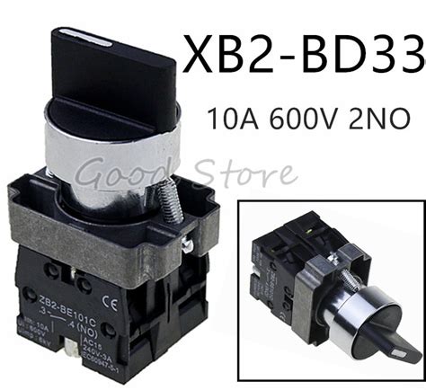 3 Position 2 No Maintained Select Selector Switch Xb2 Bd33 In Switches