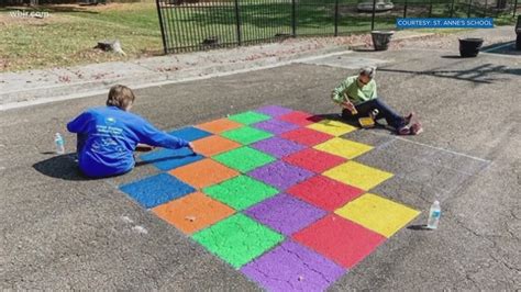 Artists Come Together To Create Painted Playground