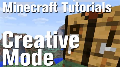 Minecraft Tutorial How To Use Creative Mode In Minecraft YouTube