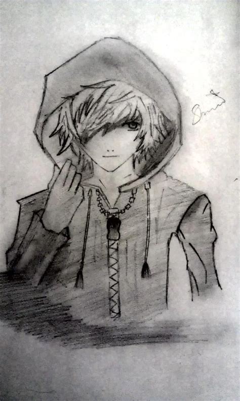 Image of cool anime boy with hoodie and headphone by rayq1vn on. Anime Guy, Hood up. by Shakatack on DeviantArt