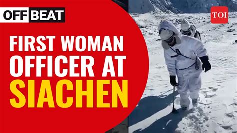 Meet Capt Shiva Chouhan First Woman Officer To Be Deployed At Worlds Highest Battlefield