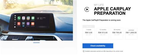Devices may vary as we strive to find the one that works best in your area. BMW Malaysia introduces Apple CarPlay Preparation - RM513 ...
