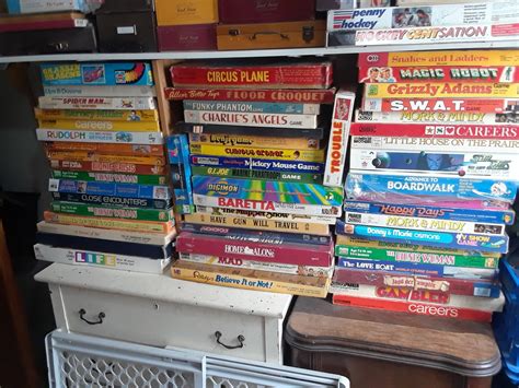 My Board Game Collection About 12 Are Vintage 70s And 80s A Few