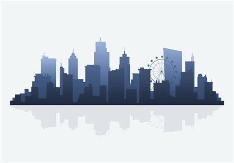 Silhouette Skyline Illustration Download Free Vectors Clipart
