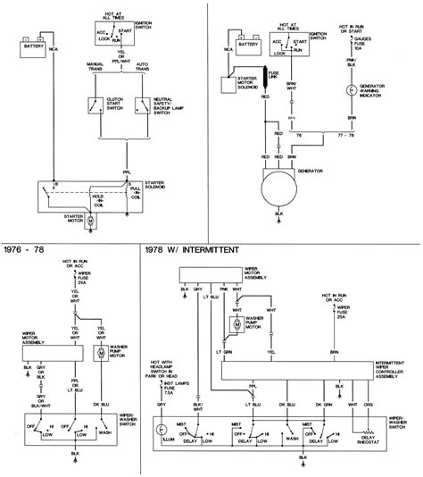 76 Vette Starter Wiring Diagram