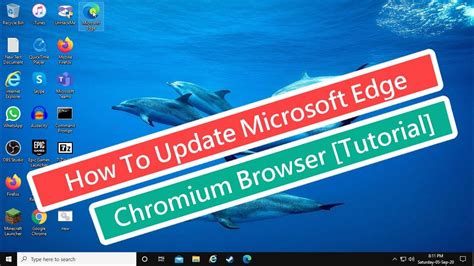 How To Update Microsoft Edge Browser Bostoner