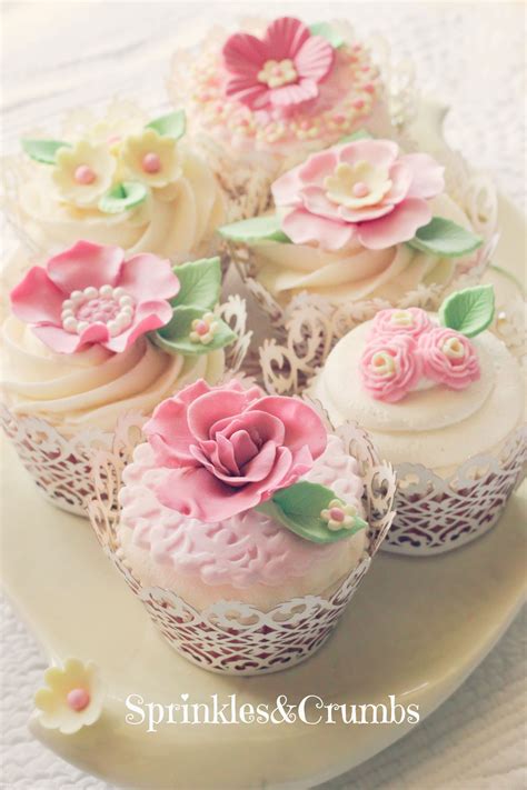 Sprinkles And Crumbs Cake Decorating Cupcake Cakes Vintage Cupcakes