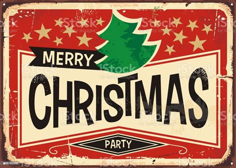 Vintage merry christmas sign christmas decorations old | etsy. Merry Christmas Vintage Sign Stock Illustration - Download ...