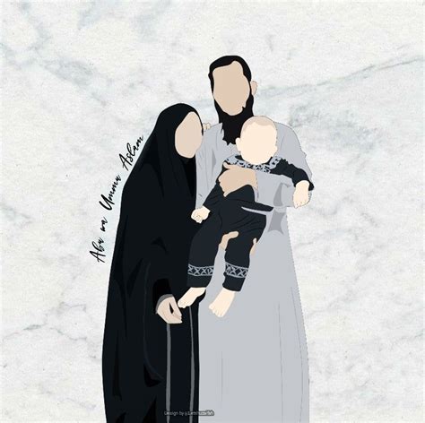 Kartun Muslimah Keluarga Dikbud
