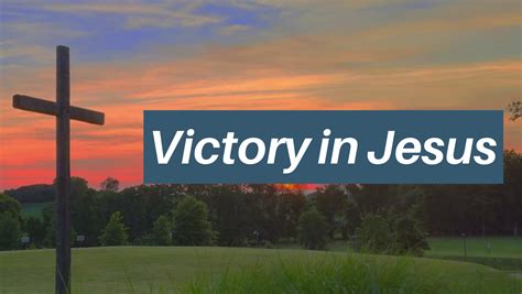 Victory In Jesus Preachers Corner