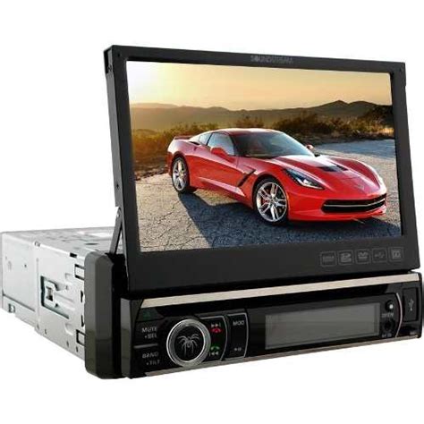 Autoestereo Dvd Pantalla Led Touch 7 Motorizada Bluetooth Tv Web Electro
