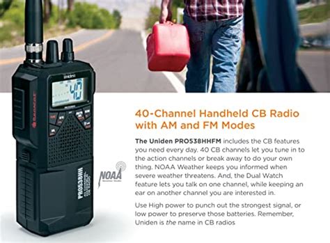 Uniden Pro538hhfm Cb Radio Review Car Cb Radios