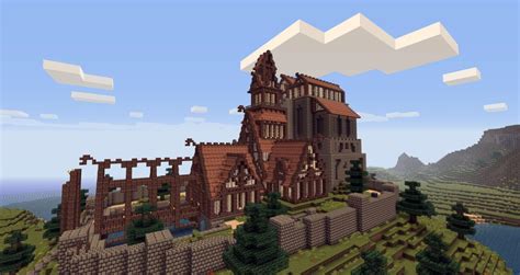 Incredible Skyrim Inspired Minecraft Builds Media Publishing