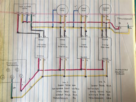 08052002 climate control system refer to wiring diagrams cell 54 air conditionerheater for schematic and. HVAC Wiring: Any reasons for one zone to be wired different from others? - Home Improvement ...