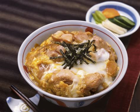 Salmon And Egg Donburi From 10 Delicious Japanese Seafood Dishes That