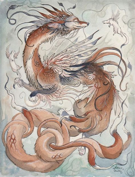 Японский дракон рисунок арт ФОТО detskieru ru