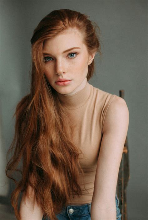 ginger redhead carrot girl beautiful hair color freckels pelirrojas mujer pelirroja