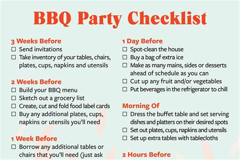 The Only Outdoor Party Checklist Youll Ever Need Taste Of Home