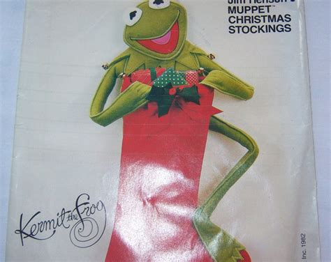 Vintage 1980s Vogue Pattern 8509 Jim Hensons Muppet Etsy