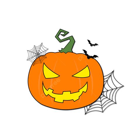 Gambar Lentera Labu Kartun Halloween Halloween Lentera Labu Jaring