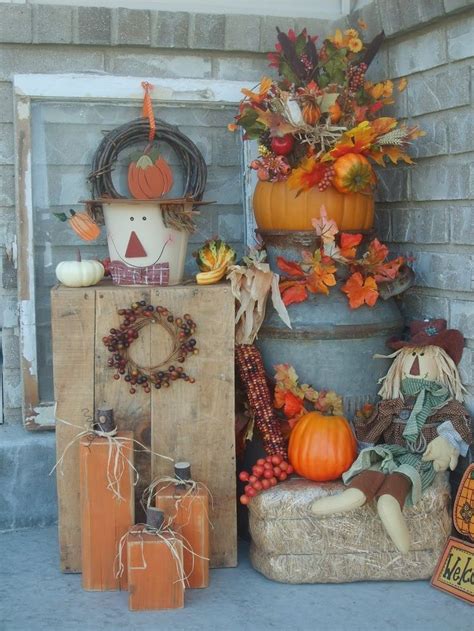 Outdoor Fall Decorations Pictures Photos And Images For