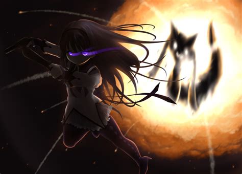 Akemi Homura Kyuubee Mahou Shoujo Madoka Magica Peroshiti Aniki