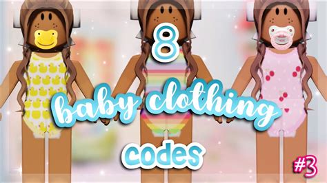 Bloxburg Baby Outfit Codes Aesthetic Shirts Roblox Codes 2021 Baby