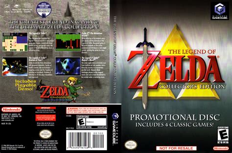 Legend Of Zelda Collectors Edition Gamecube Coverscan Hires 300dpi