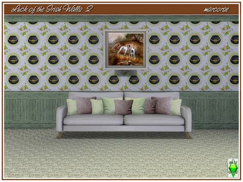 Luck Of The Irish Walls Marcorse Mod Sims 4 Mod Mod For Sims 4