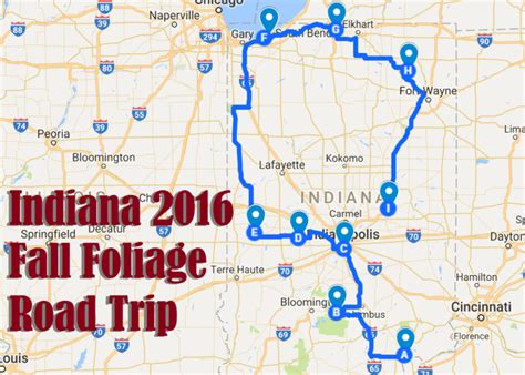 Take A Fall Foliage Road Trip In Indiana This Year